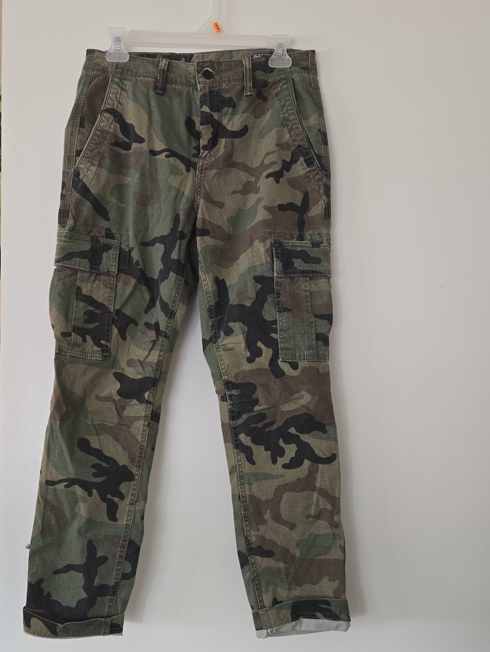 Camo Cargo Pants - Classic Woodland Print